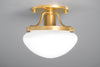Mushroom Light - Mushroom Fixture - Art Deco Light - Model No. 6277