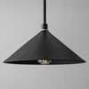 Pendant Lamp - Black Shade - Cone Shade Light - Pendant Lighting - Model No. 3812