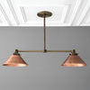 Chandelier Light-Copper Lighting-Light Fixture-Hanging Lamp - Model No. 1574
