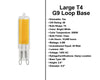 4.5 Watt - 450 Lumens - LED Large T4 G9 Loop Base