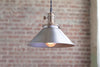 Pendant Lights - Metal Shade -  Hanging Pendant Light - Industrial Shade Pendant - Model No. 6399