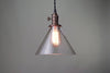 Pendant Lights - Edison Pendant -  Hanging Pendant Light - Industrial Shade Pendant - Glass Shade - Kitchen Lighting - Model No. 3760