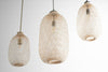 Bamboo Pendant Light - Antique Brass Pendant - Hanging Lights - Boho Light - Boho Pendant - Bamboo - Boho Lighting - Boho Model No. 4187