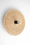 Basket Lighting - Boho Lighting - Boho Basket - Sconce Lighting - Wall Lighting - Ceiling Light - Modern Lighting - Boho Model No. 9710