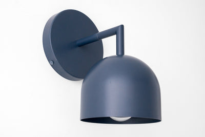 Matte Black Sconce - Minimalist Fixture - Wall Lighting - Pastel Lighting - Wall Sconce - Model No. 4250