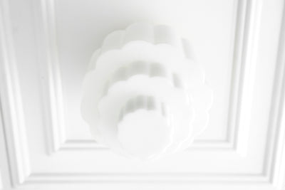 Wedding Cake Light Fixture - Art Deco Lighting - Flush Mount Light - Ceiling Light - Model No. 3602