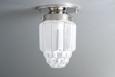 Modern Art Deco - Skyscraper Shade - Hallway Lighting - Ceiling Light - Light Fixture - Model No. 8895