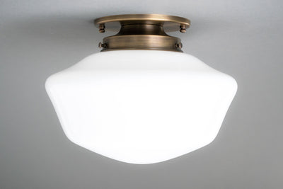 Schoolhouse Light - 10" Shade - Overhead Light - Ceiling Light - Lighting - Model No. 4339