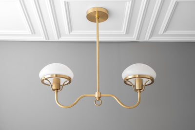 Chandelier Light-Mushroom Lamp-Light Fixture-Chandelier Art Deco - Model No. 9613