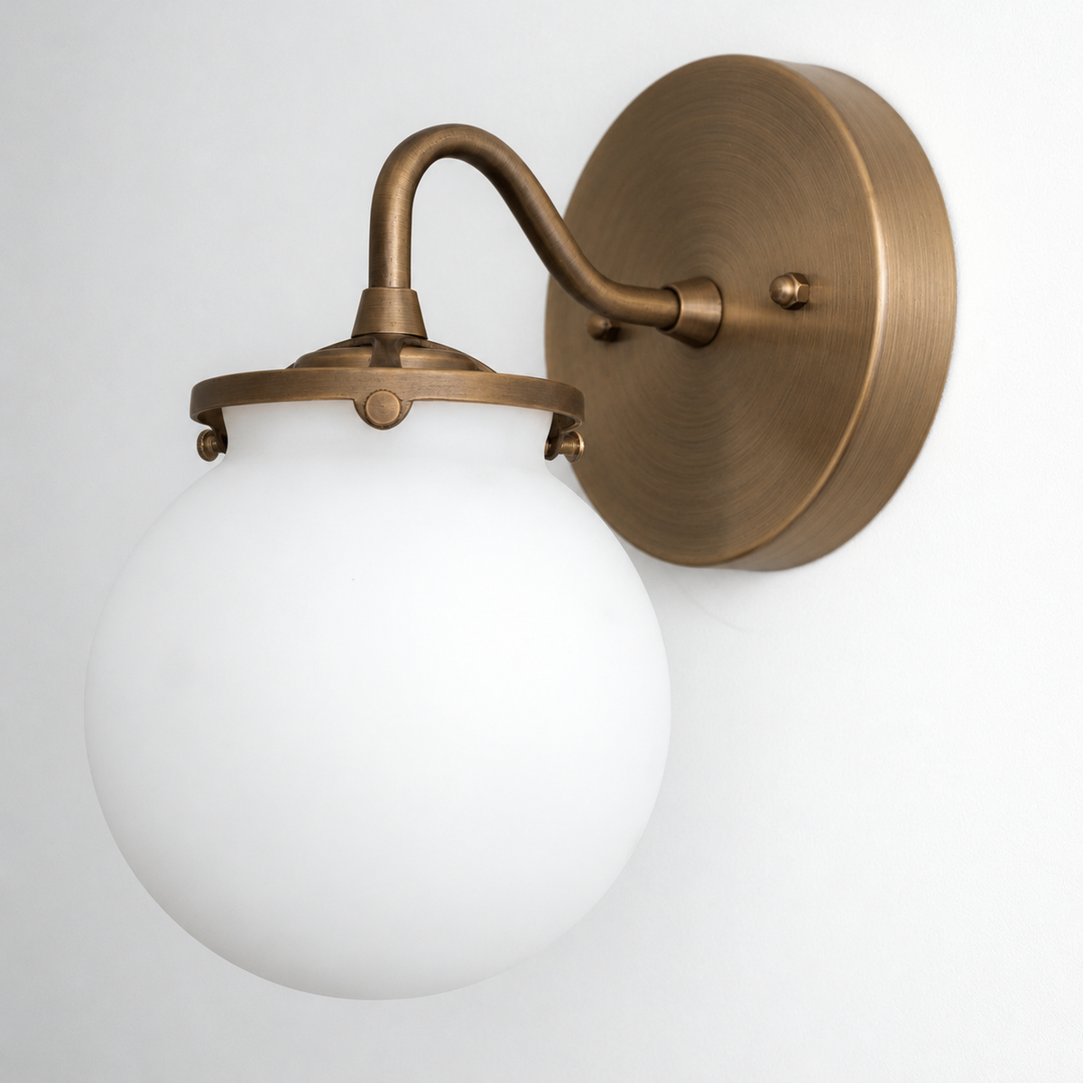 SCONCE MODEL NO. 3772 in Antique Brass