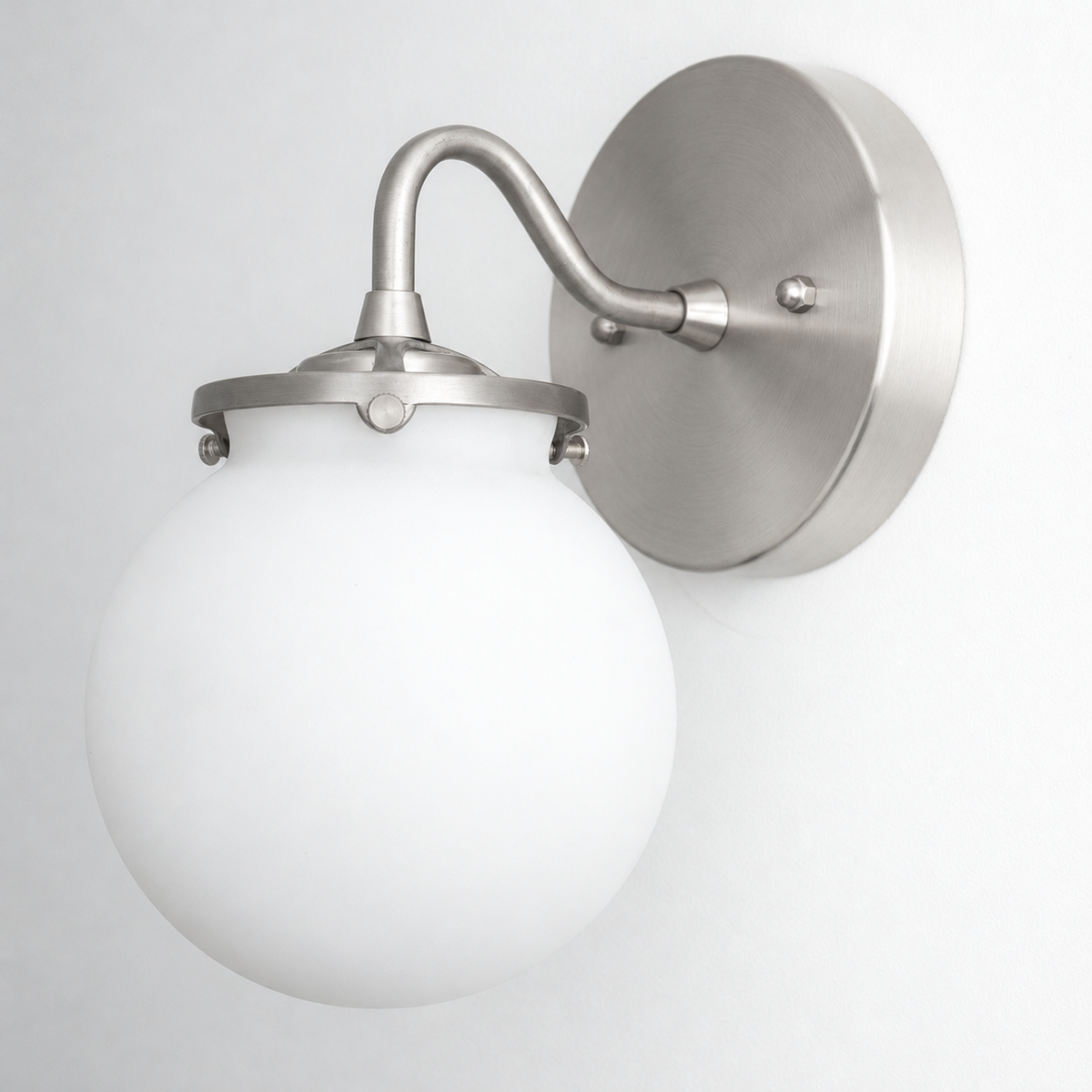 SCONCE MODEL NO. 3772 in Brushed Nickel