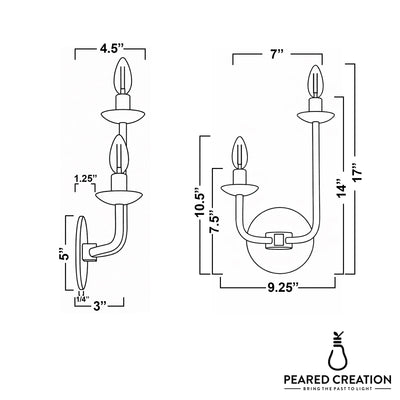 SCONCE MODEL NO. 9725