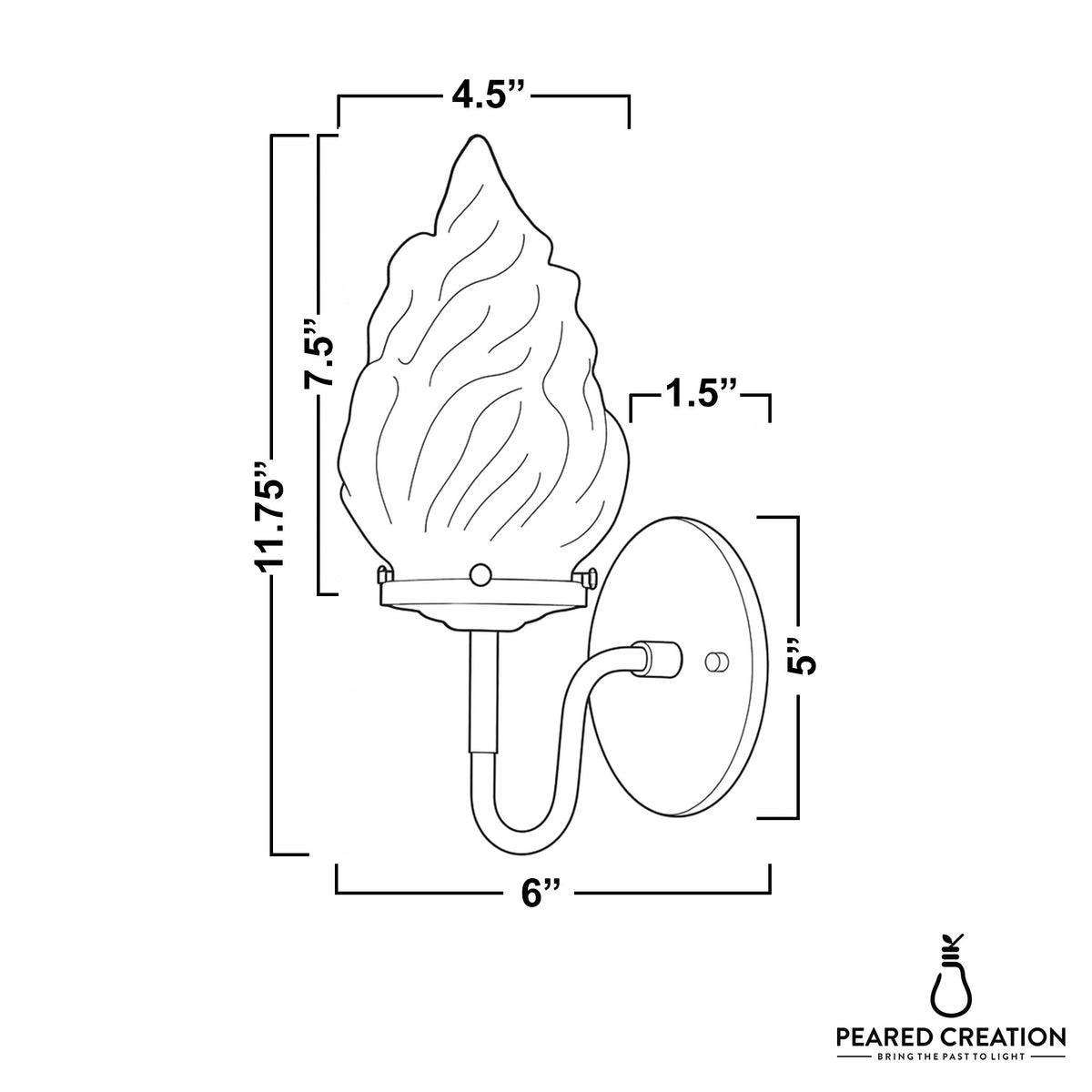 SCONCE MODEL NO. 1034