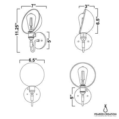 SCONCE MODEL NO. 1102