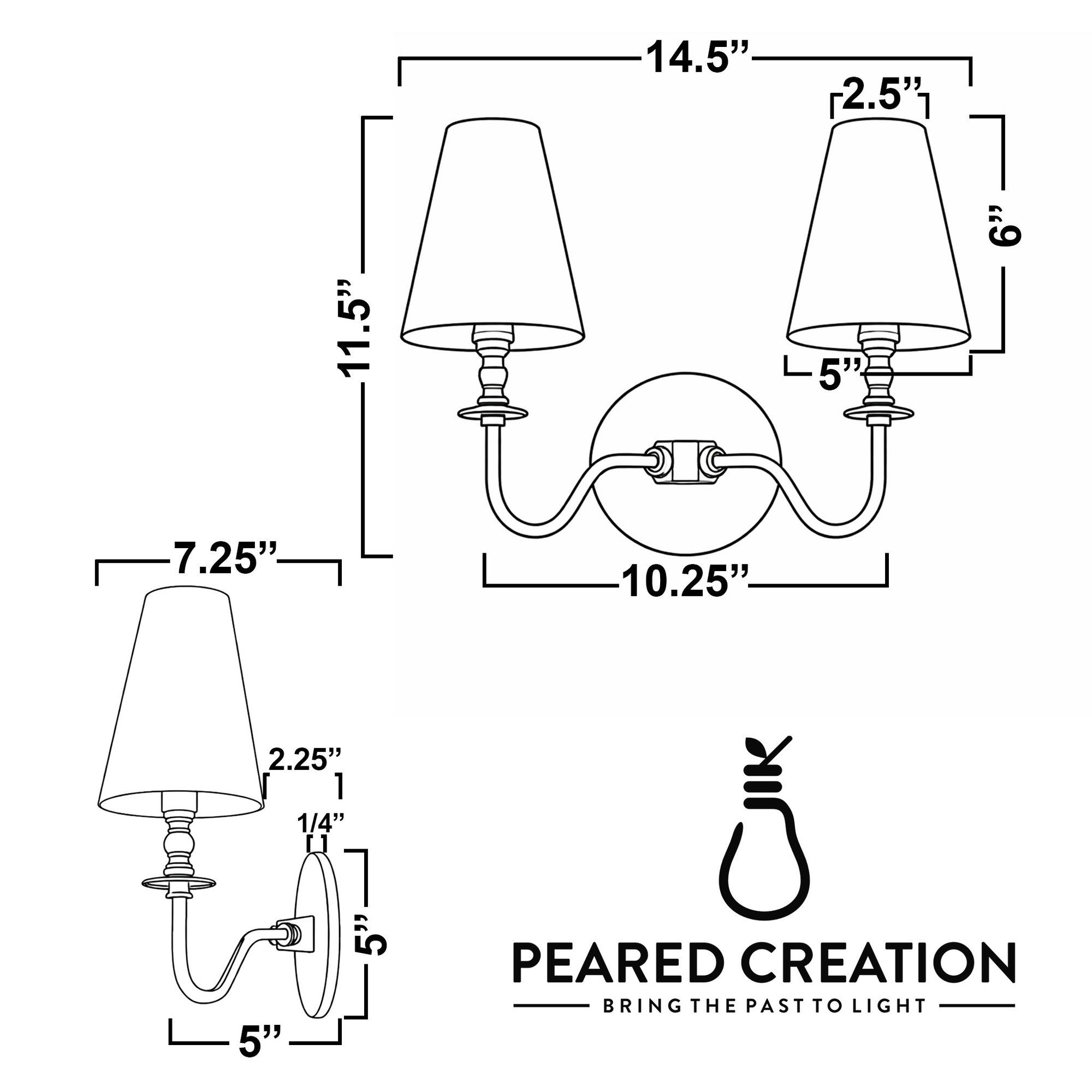 SCONCE MODEL NO. 2185