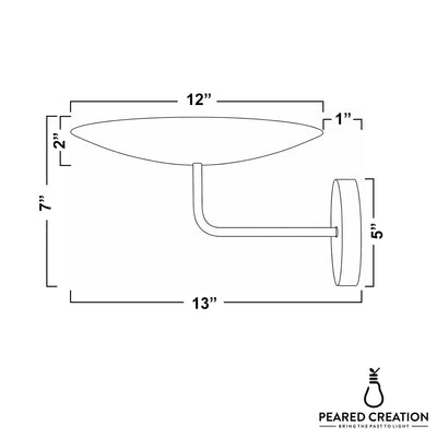 SCONCE MODEL NO. 1504