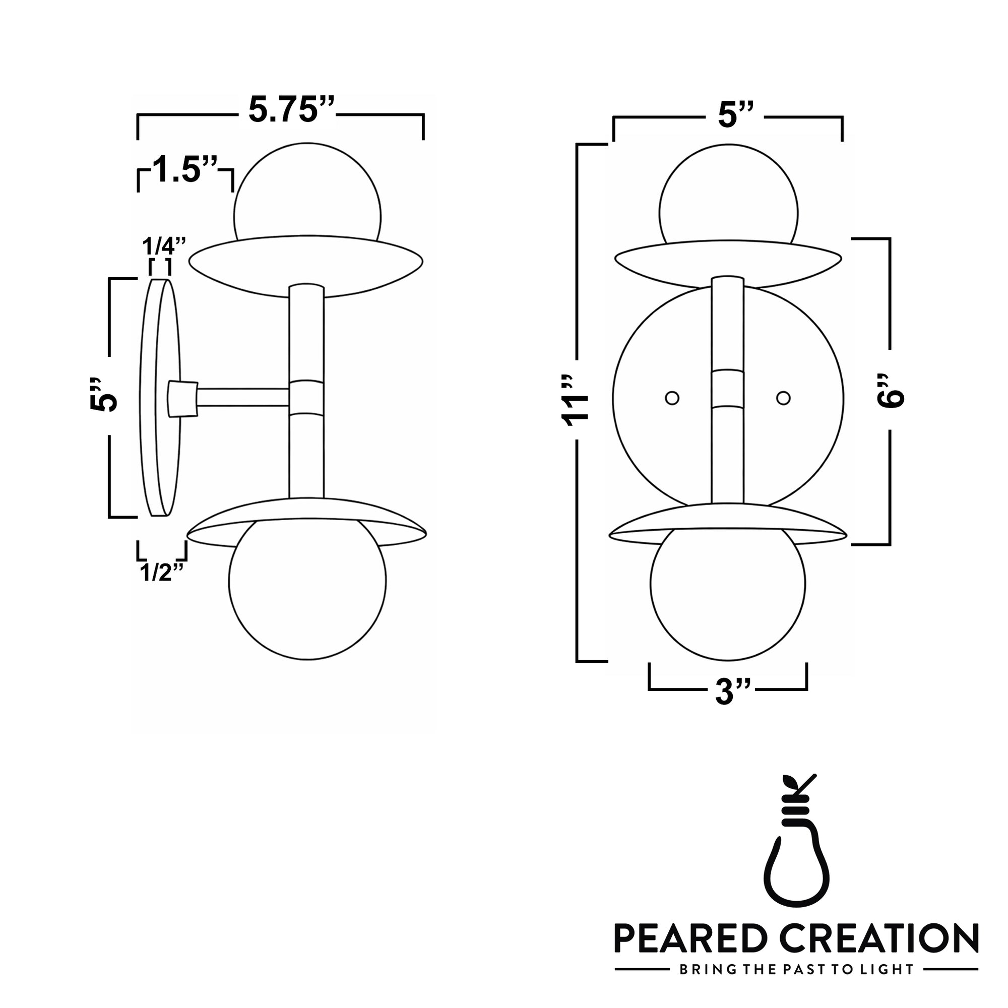 SCONCE MODEL NO. 7399