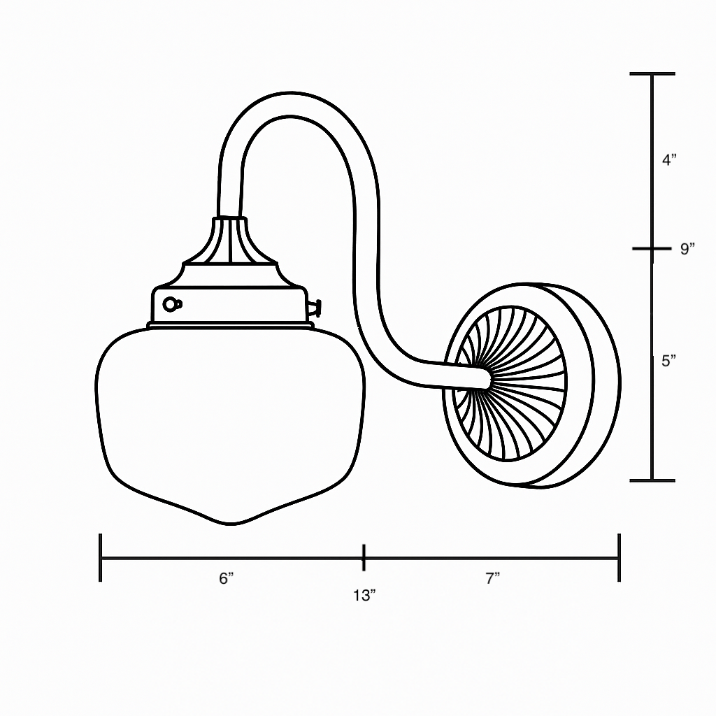 SCONCE MODEL NO. 1061