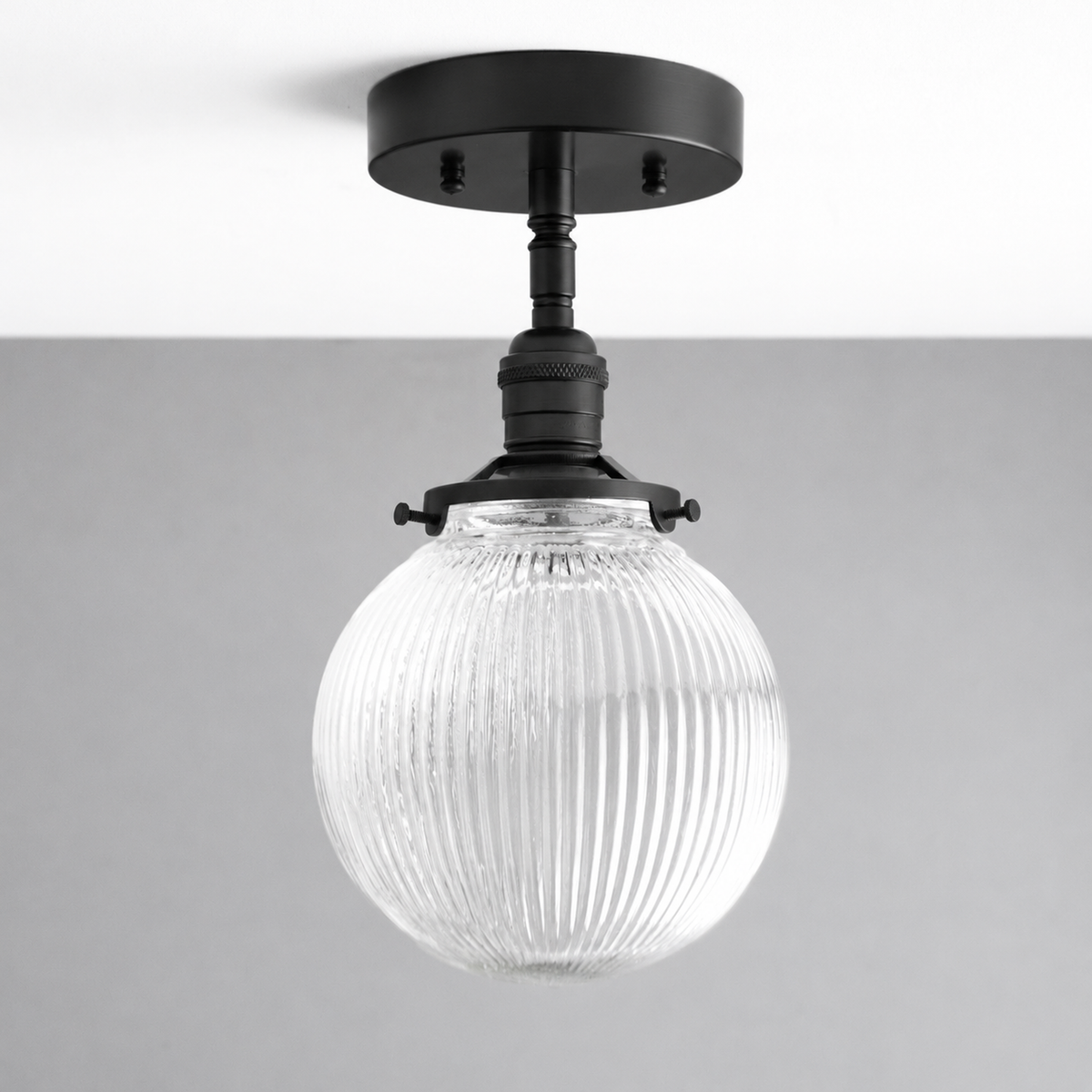 CEILING LIGHT MODEL NO. 1642 in Black