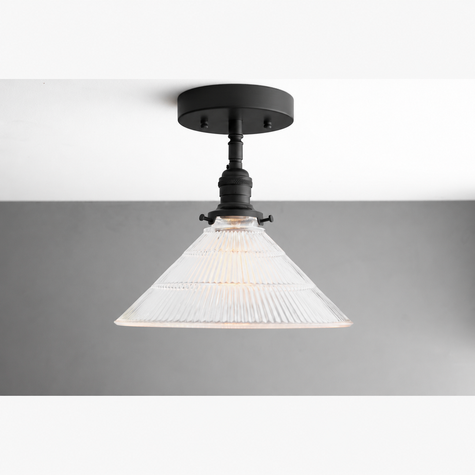 CEILING LIGHT MODEL NO. 9360 in Black