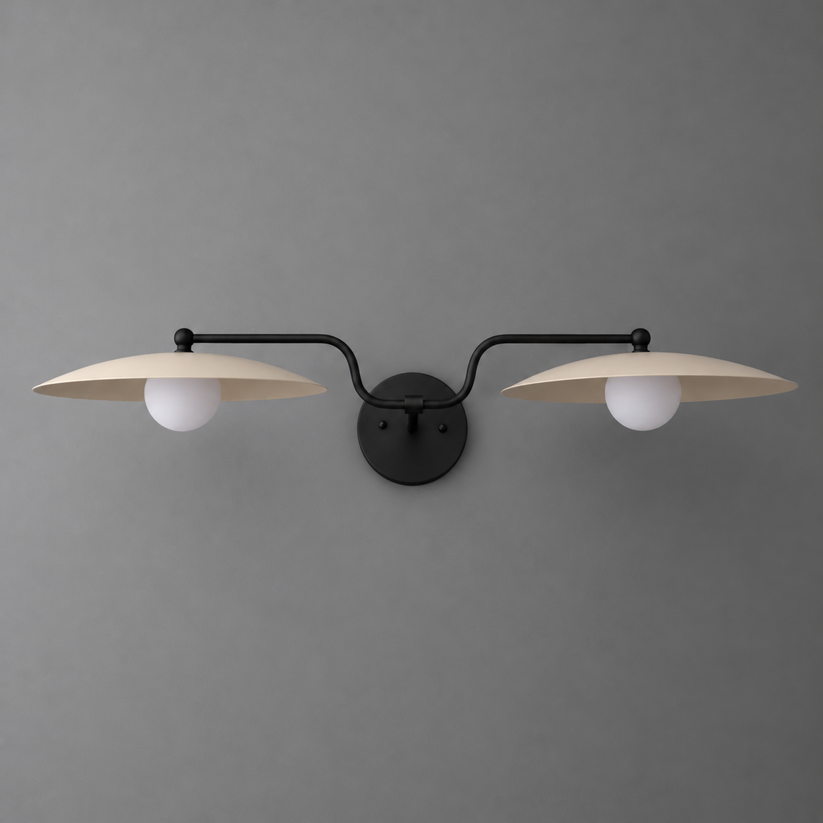 VANITY LIGHT MODEL NO. 1110 in Black