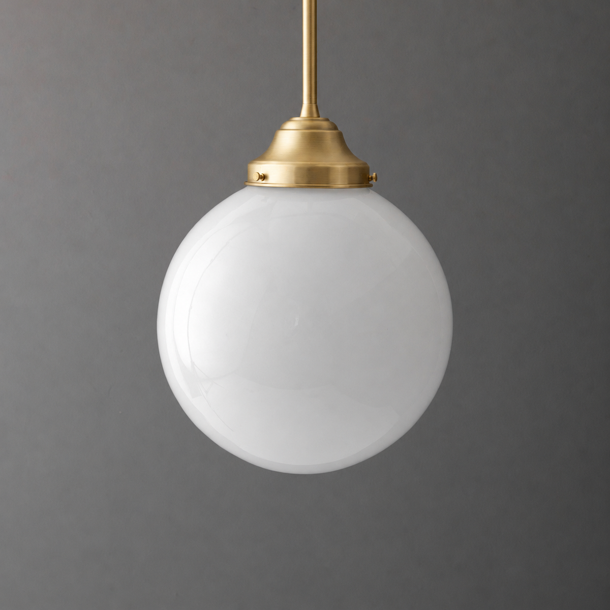 PENDANT MODEL NO. 3880 in Raw Brass