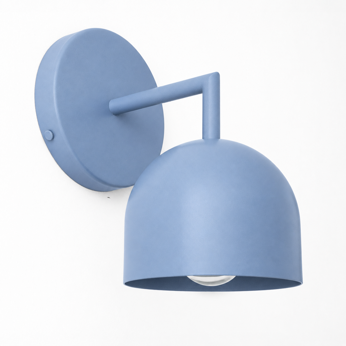 SCONCE MODEL NO. 4250 in Periwinkle