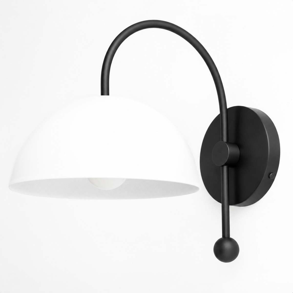 SCONCE MODEL NO. 5732 in Black