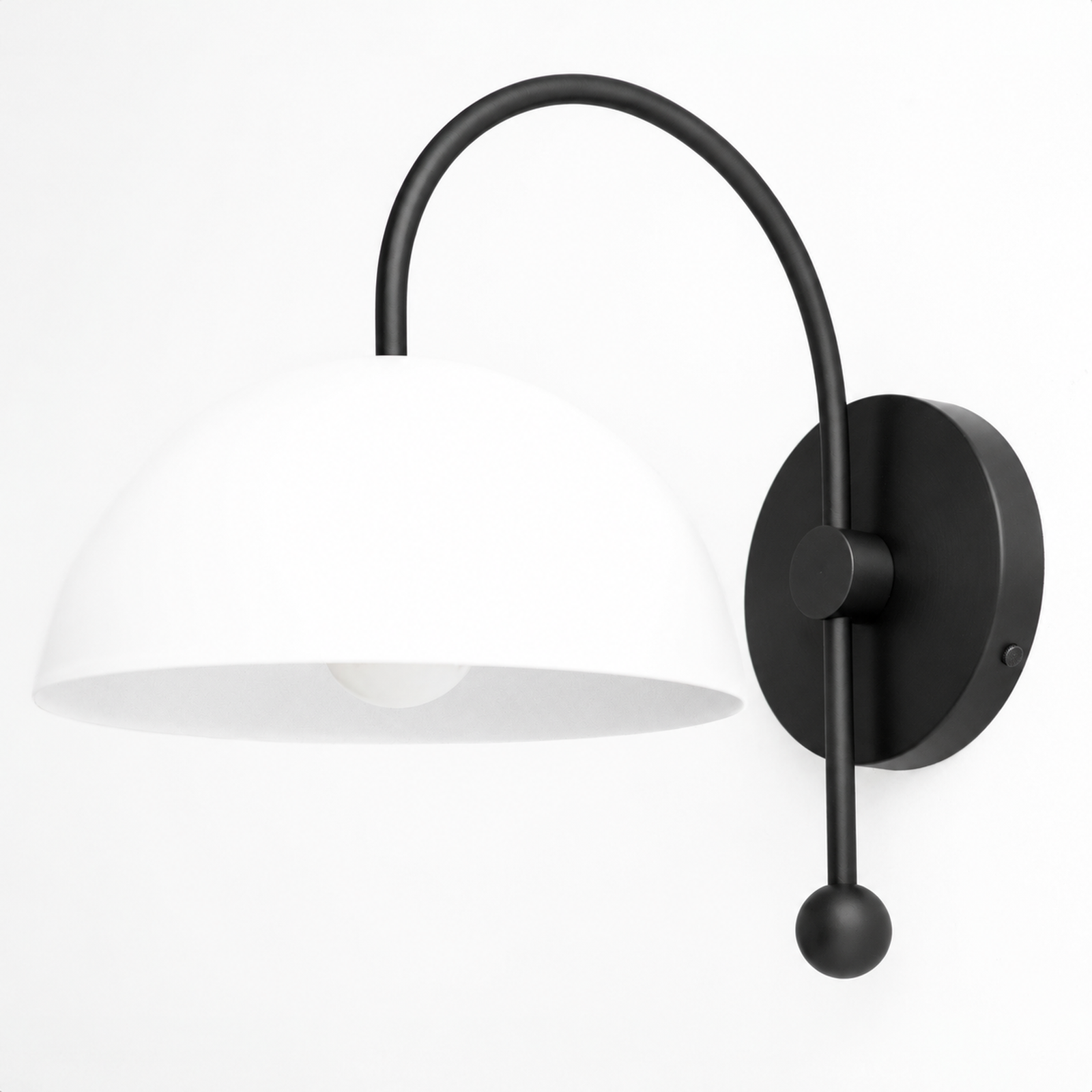 SCONCE MODEL NO. 5732 in Black