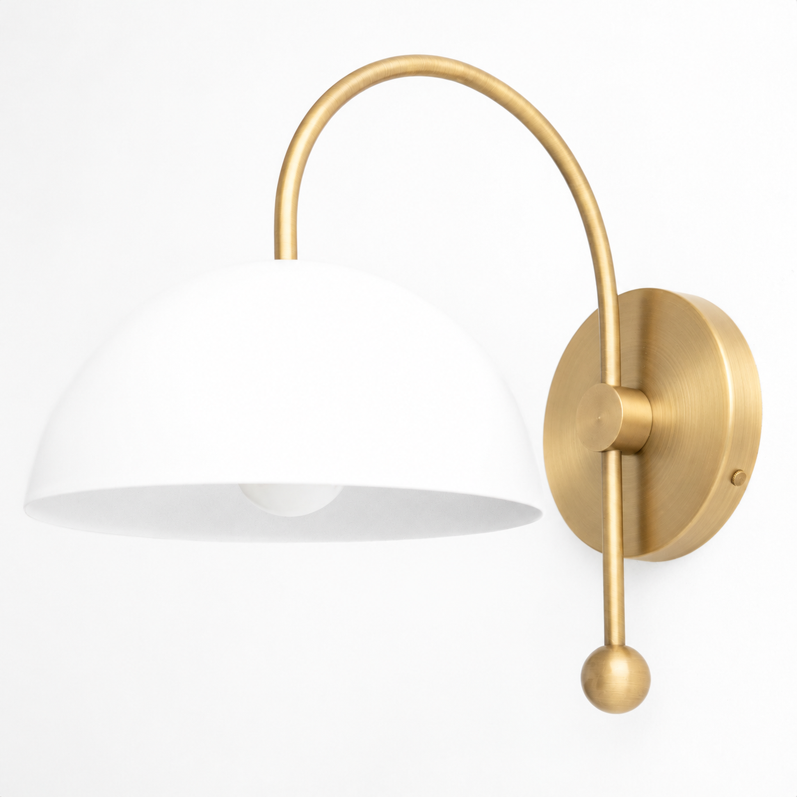 SCONCE MODEL NO. 5732 in Raw Brass or Sealed Brass
