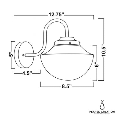 SCONCE MODEL NO. 8836