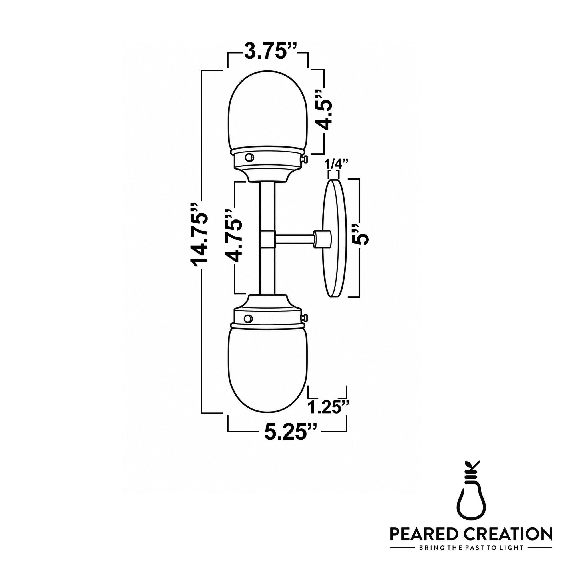 SCONCE MODEL NO. 5988