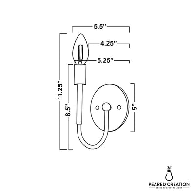 SCONCE MODEL NO. 1099