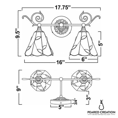 VANITY LIGHT MODEL NO. 1139