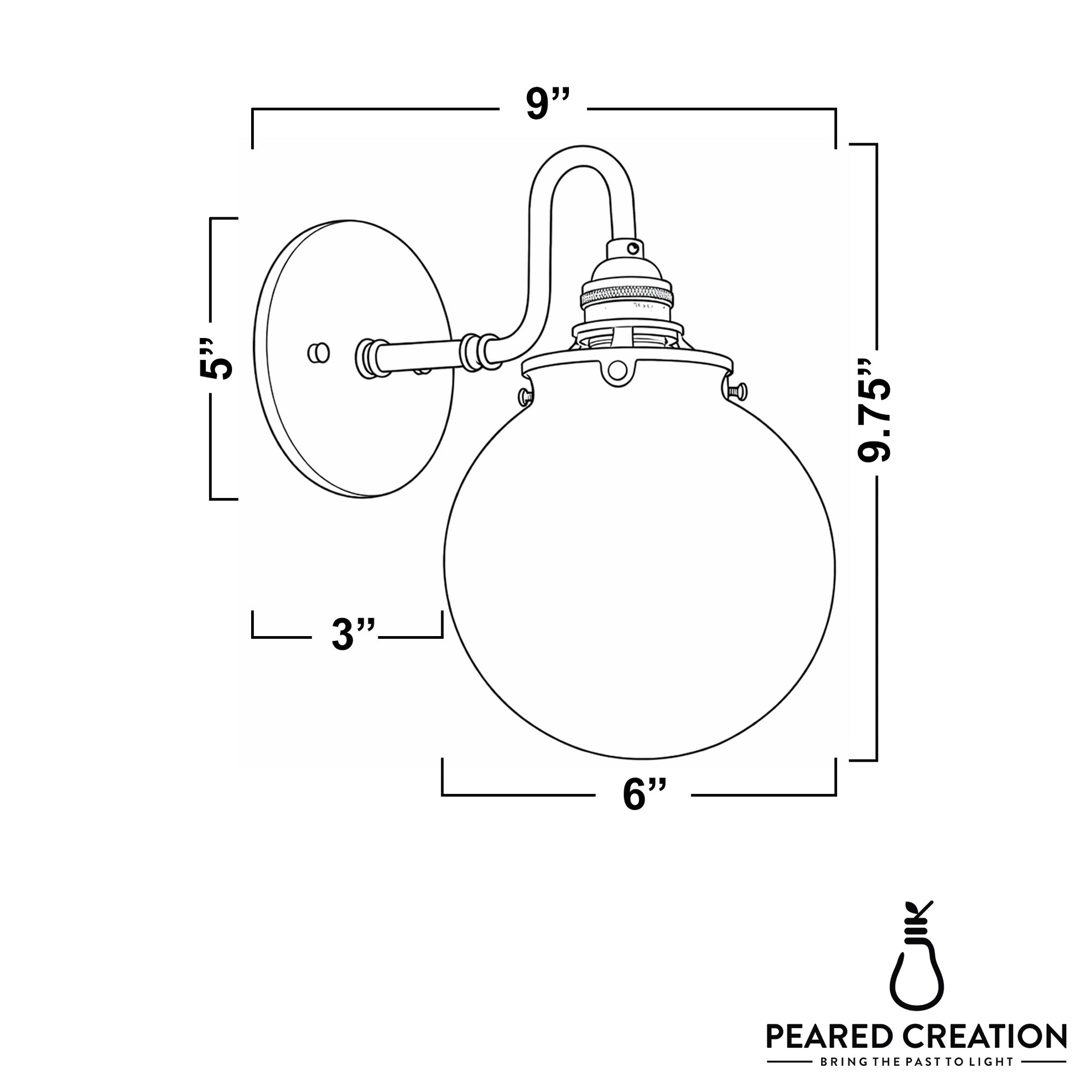 SCONCE MODEL NO. 5994
