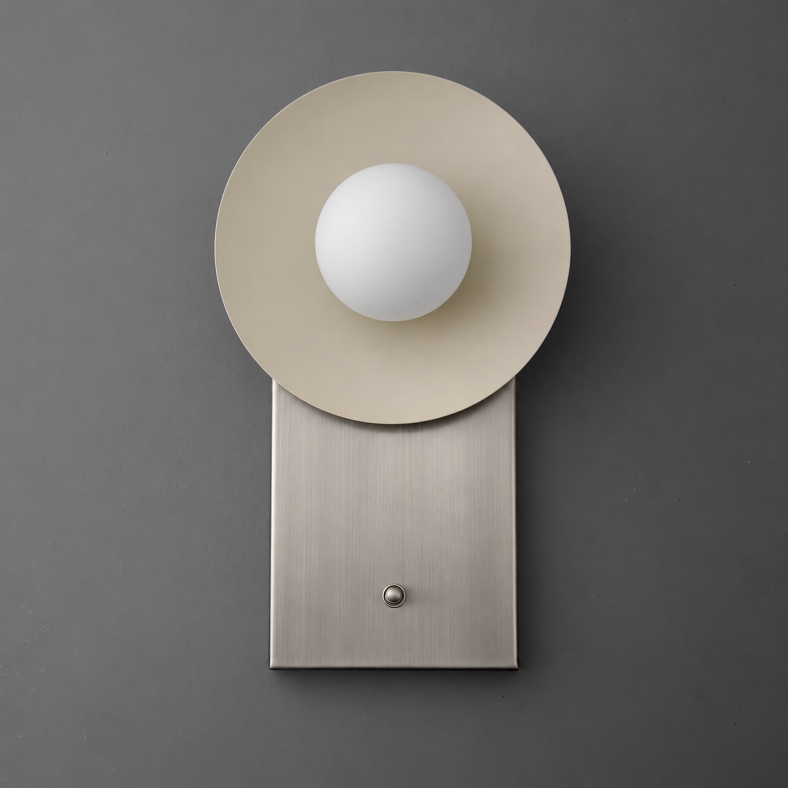 SCONCE MODEL NO. 1143 in Brushed Nickel