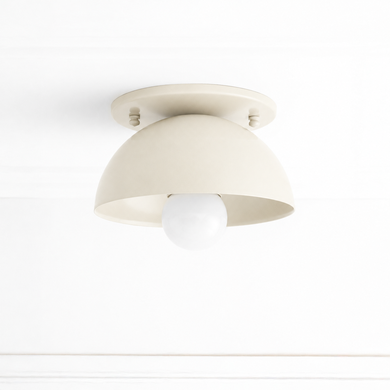 CEILING LIGHT MODEL NO. 4812 in Cream