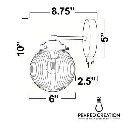 SCONCE MODEL NO. 1036