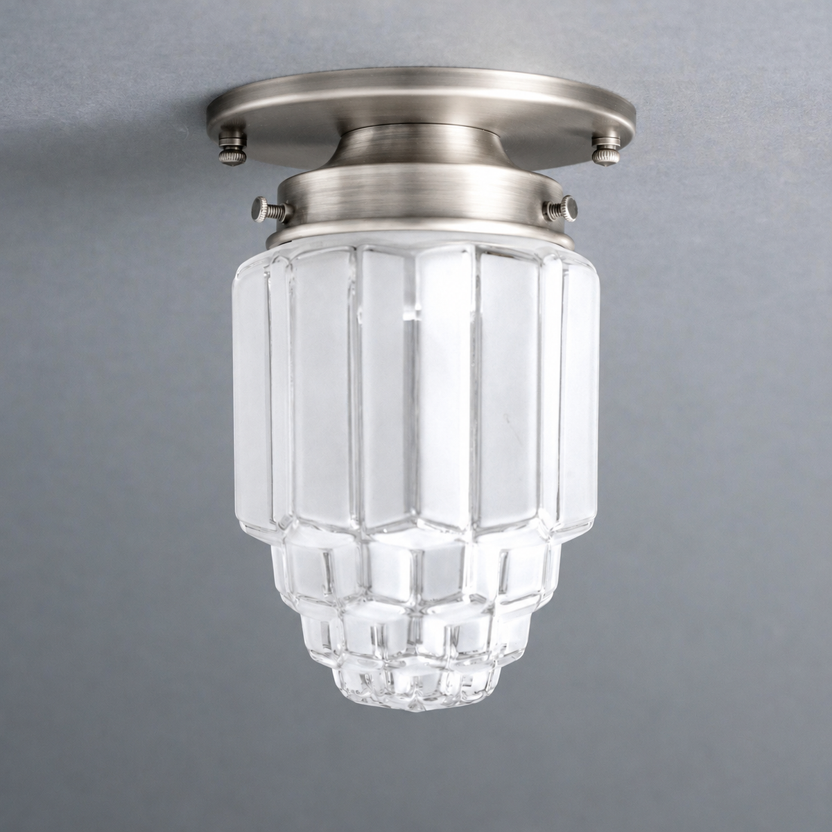 CEILING LIGHT MODEL NO. 8895 in Brushed Nickel