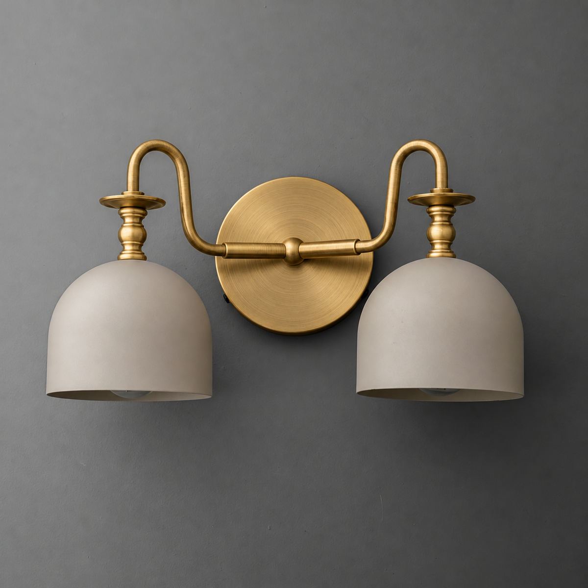 SCONCE MODEL NO. 3630 in Raw Brass