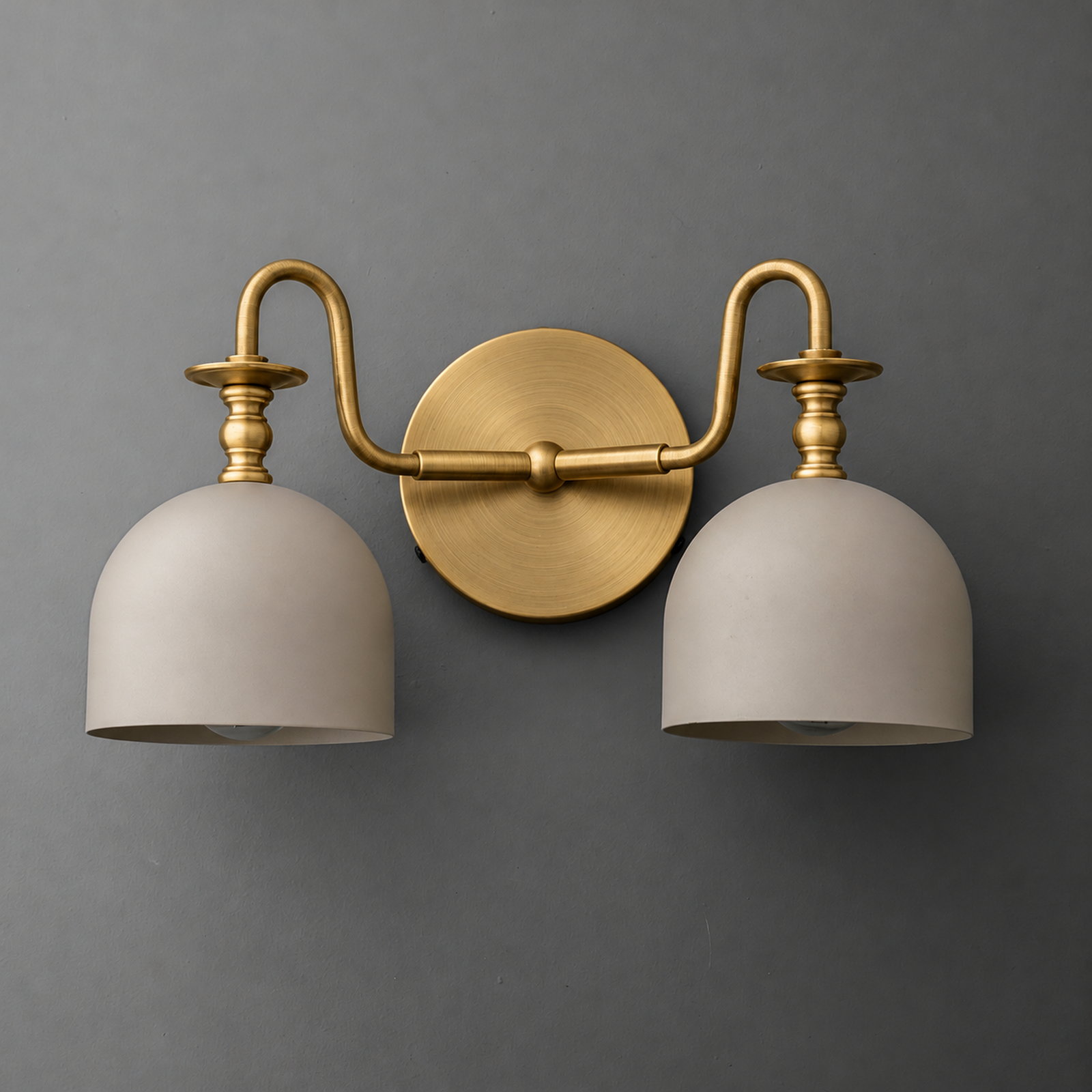 SCONCE MODEL NO. 3630 in Raw Brass