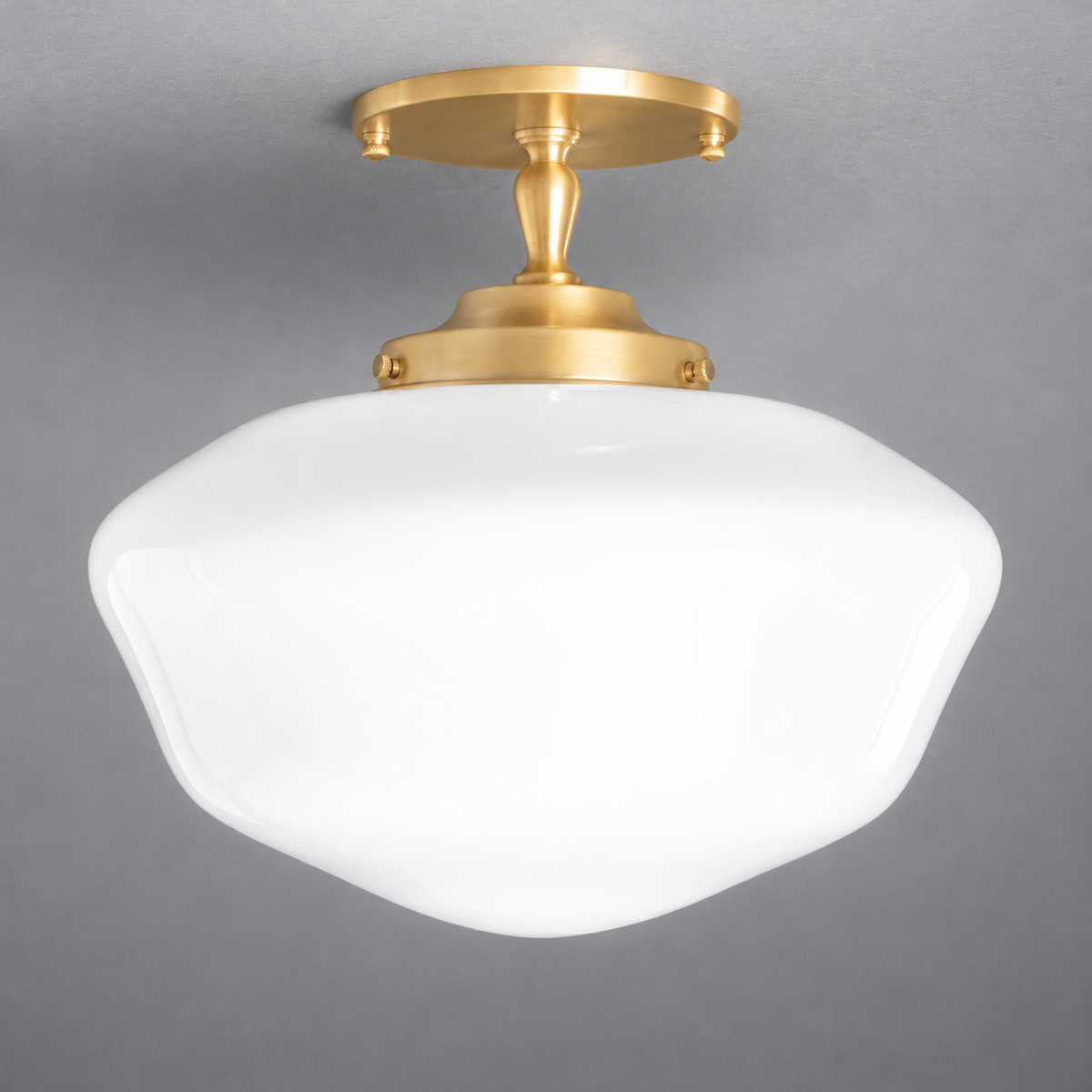 CEILING LIGHT MODEL NO. 8362 in Sealed Brass