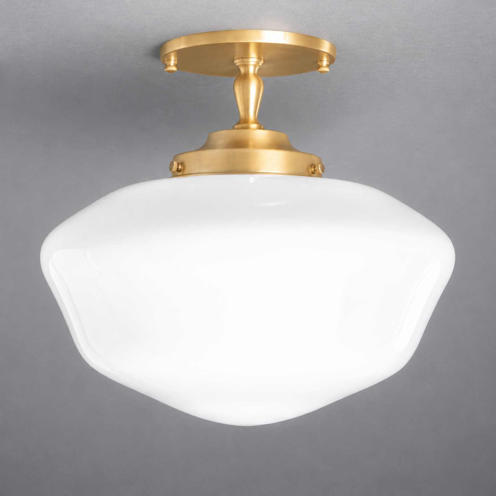 CEILING LIGHT MODEL NO. 8362 in Sealed Brass