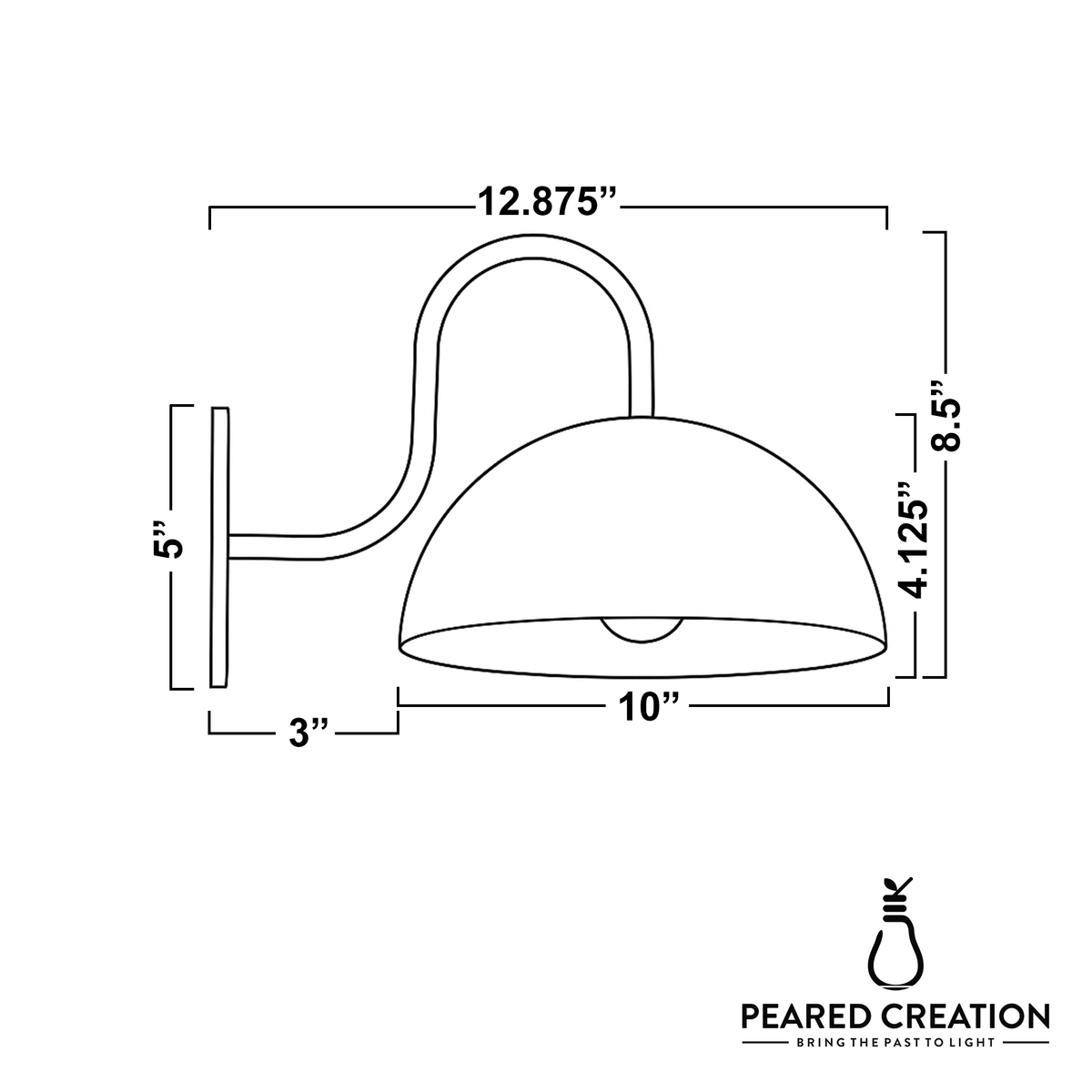 SCONCE MODEL NO. 8851