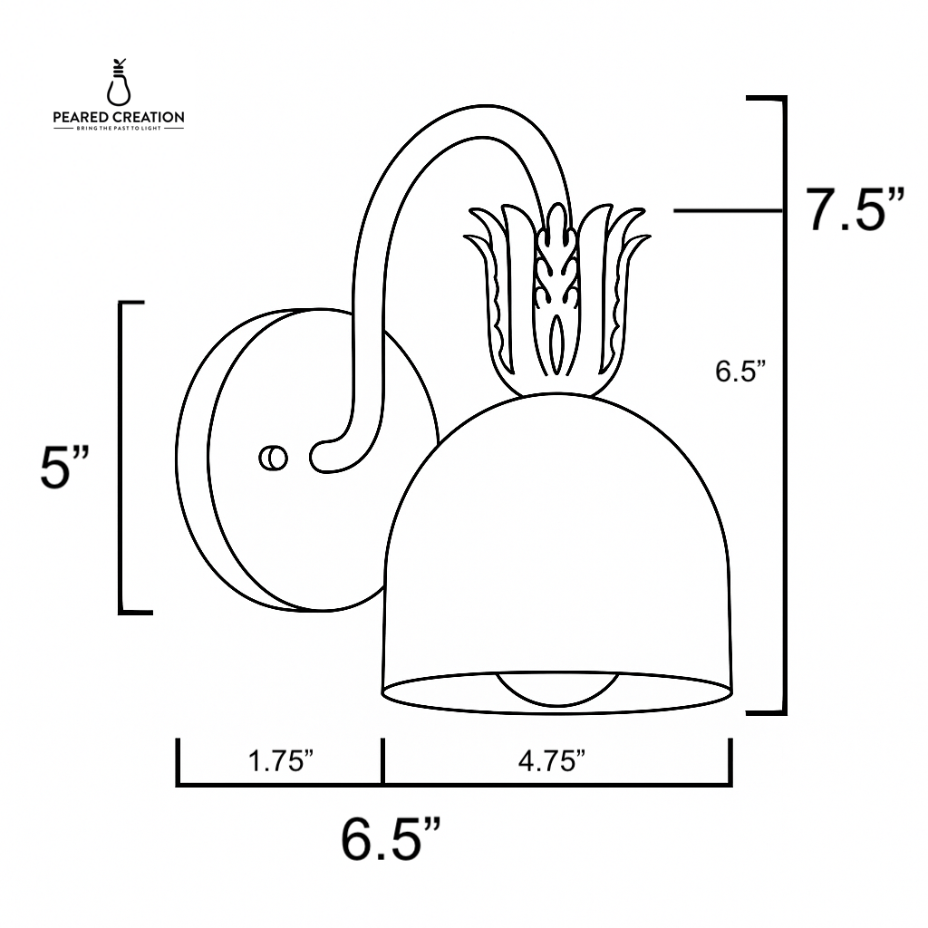 Sconce Model No. 5956