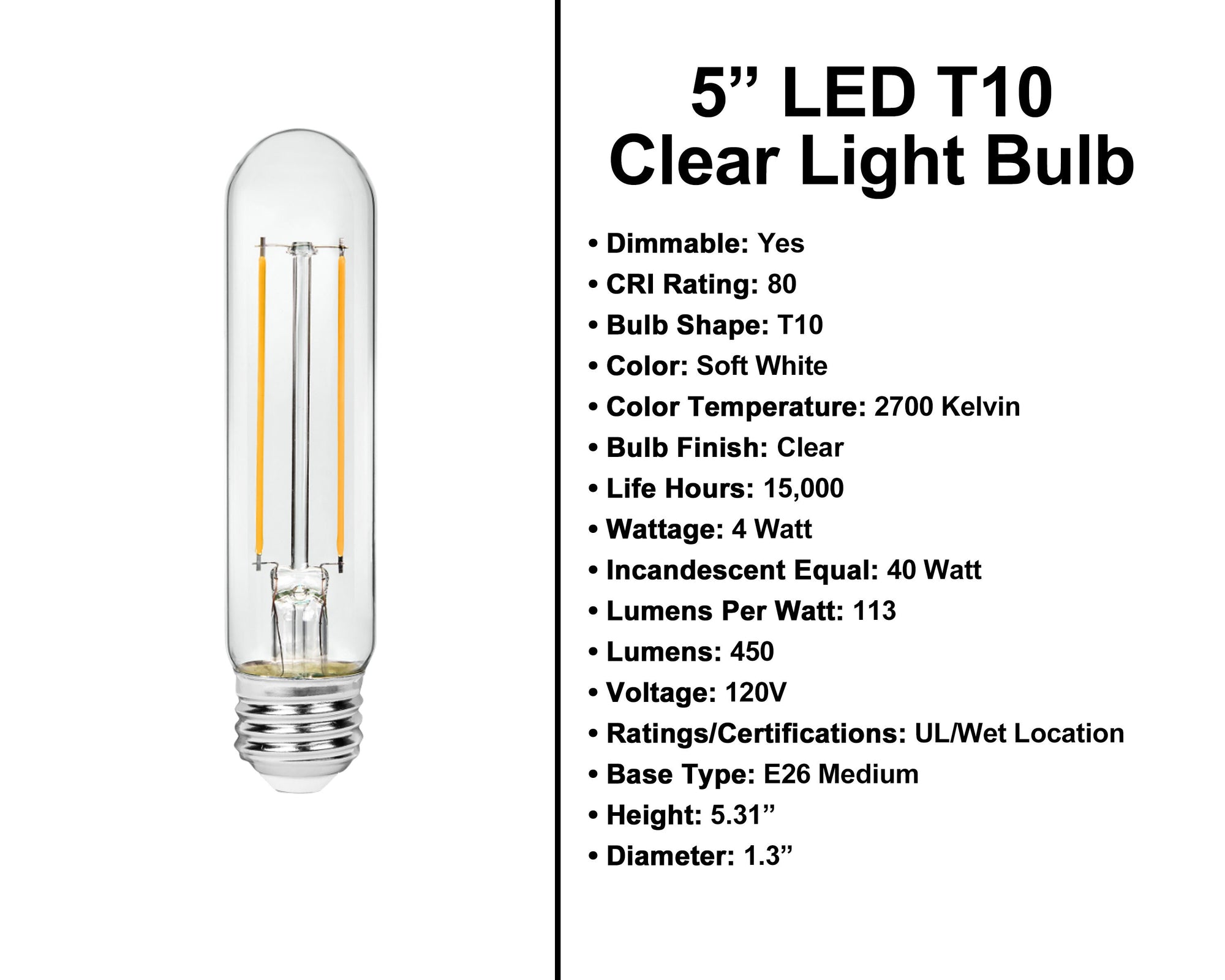LED Tubular Bulbs