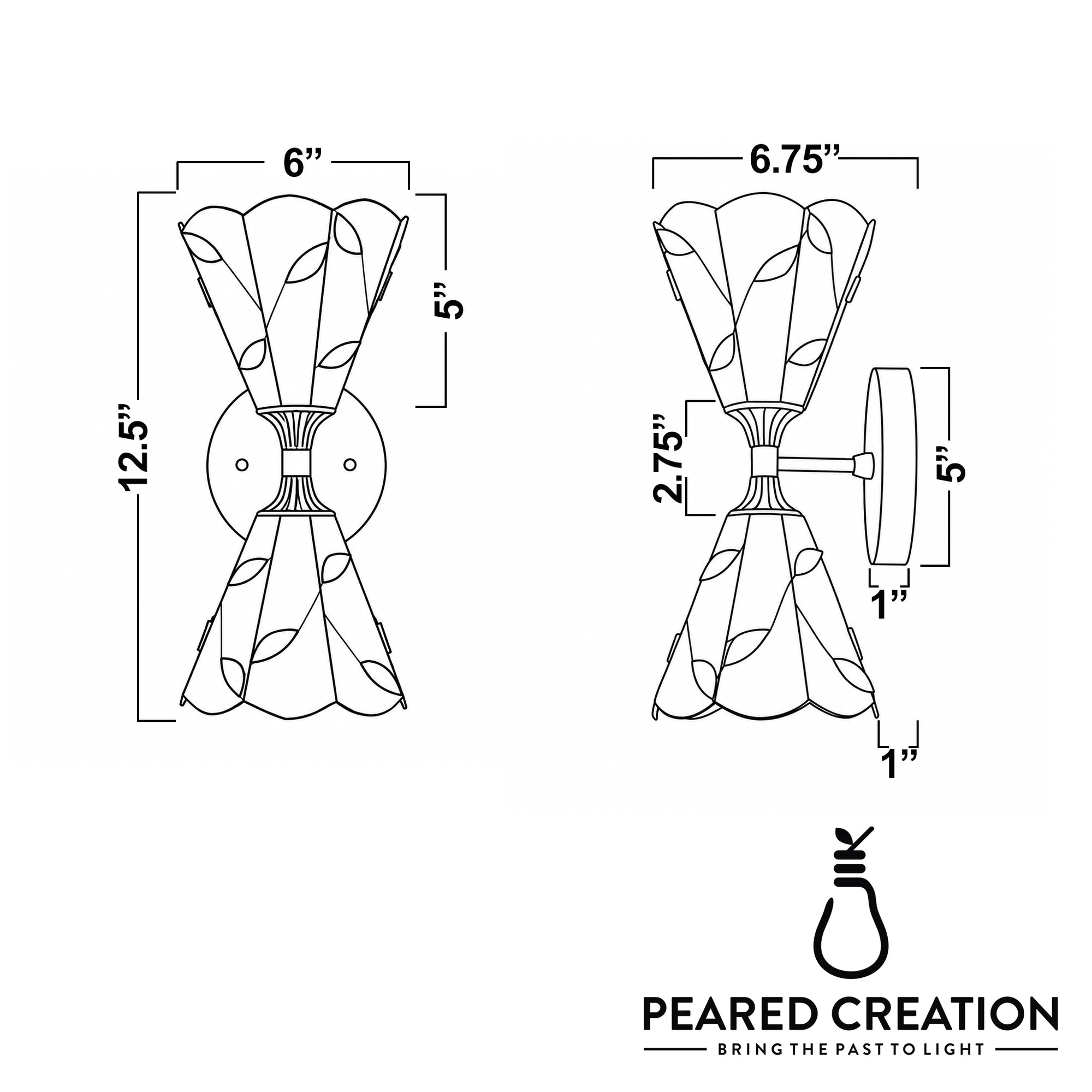 SCONCE MODEL NO. 8621