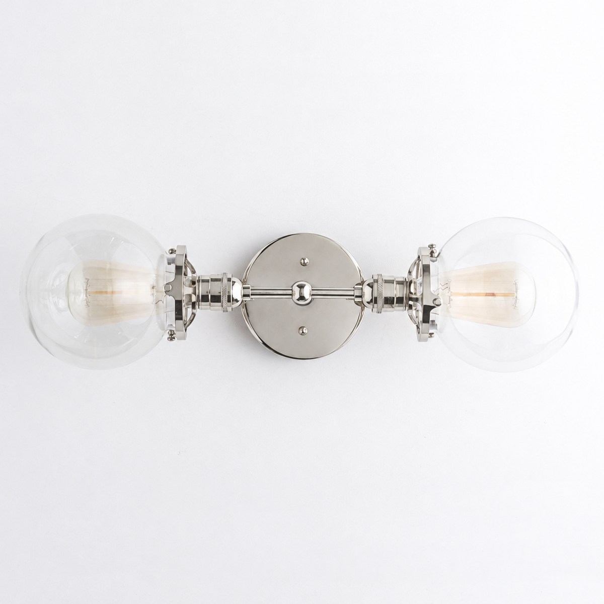 VANITY LIGHT MODEL NO. 7350 in Polished Nickel