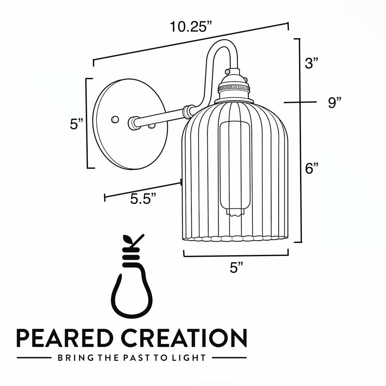 SCONCE MODEL NO. 1117
