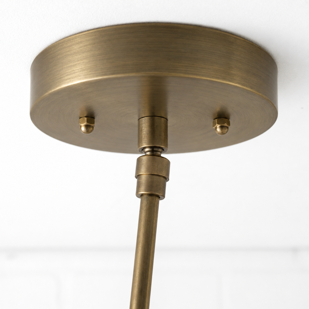Add-on - Hardware for Sloped Ceiling in Antique Brass
